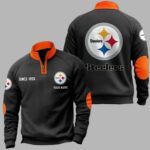 Steelers Since 1933 Quarter Collared Sweatshirt