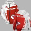 Unisex Chiefs Printed Bold Zip Hoodie Set 3 Unisex Chiefs Printed Bold Zip Hoodie Set 2