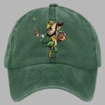 Unisex Notre Dame Football Print Vintage Baseball Cap