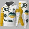 Unisex Packers Printed Bold Zip Hoodie Set 8 Unisex Packers Printed Bold Zip Hoodie Set 1