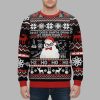 What Does Santa Drink At Christmas Christmas Ugly Sweater 1