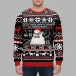 What Does Santa Drink At Christmas Christmas Ugly Sweater