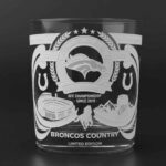 2025 Broncos AFC Championship Limited Edition Engraved Whiskey Glass