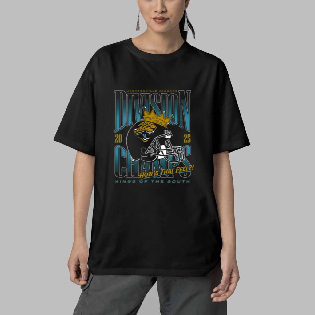 2025 Jaguars Division Champions How That Feels Shirt 5