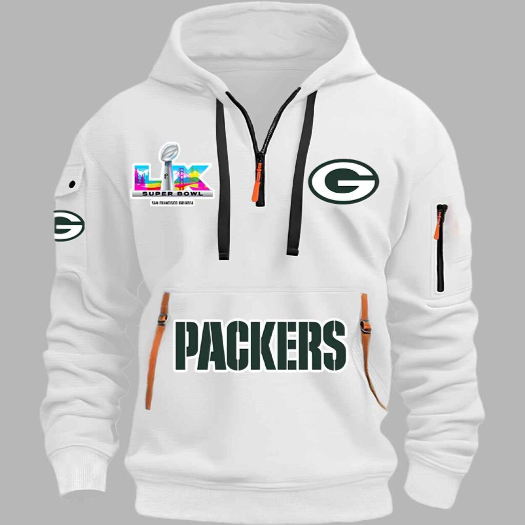 2025 Packers SB LX Quarter Zip Hoodie 2