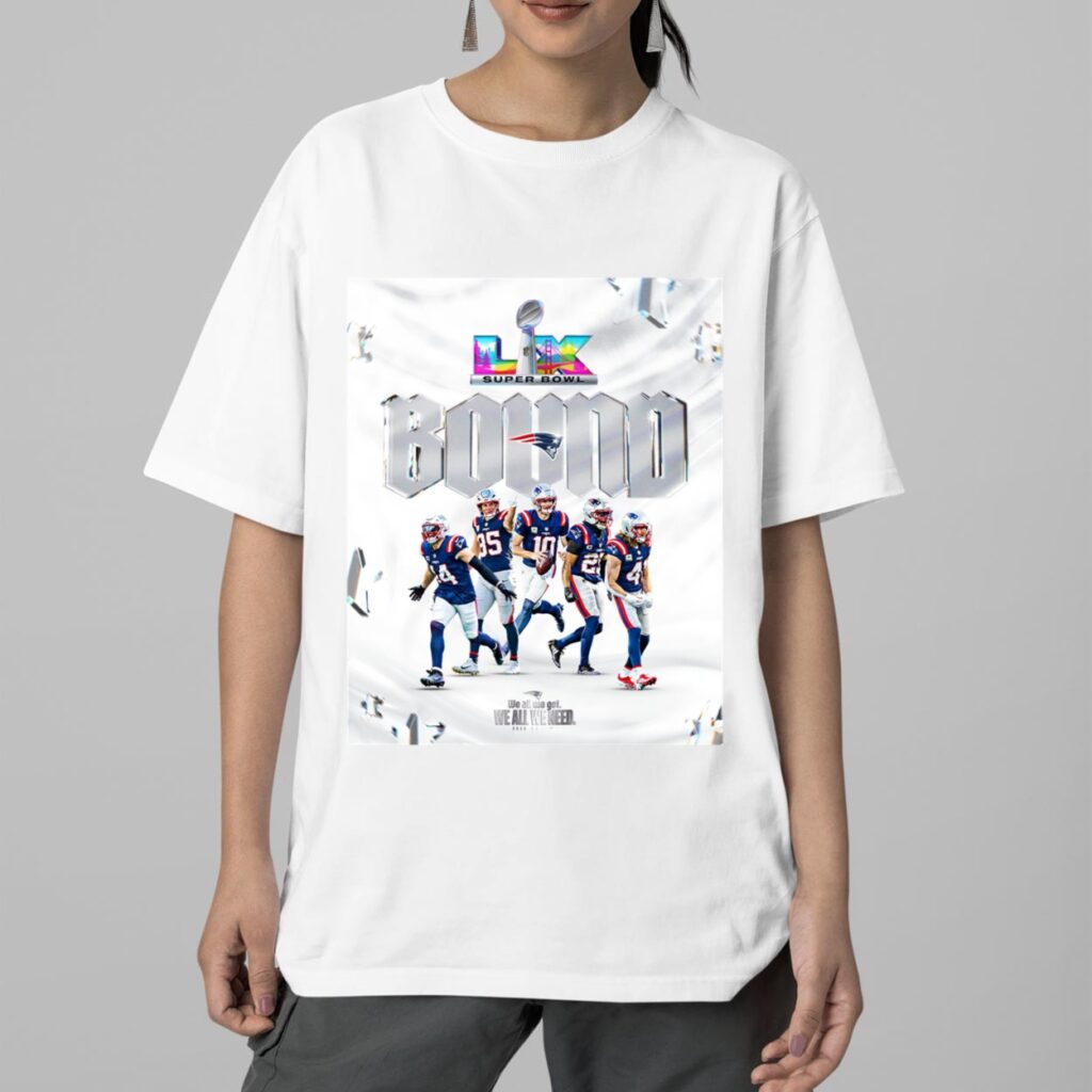 2025 Patriots Bound SB LX Shirt 2