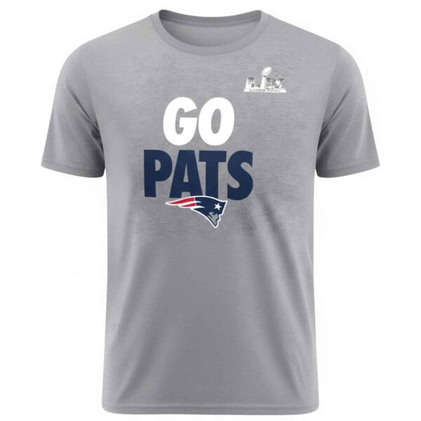 Pats Merch 2025 Patriots Go Pats SB LX Shirt - gullprint.com
