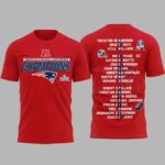 2025 Patriots NFC Champions Limited Edition Shirt