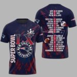 2025 Patriots SB LX Limited Shirt
