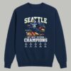 2025 Seahawks NFC West Division Champions Shirt 3