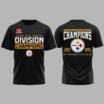2025 Steelers AFC North Division Champions Shirt