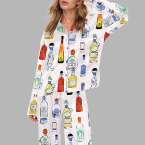 Tequilas Silky Satin Pajama Set 1