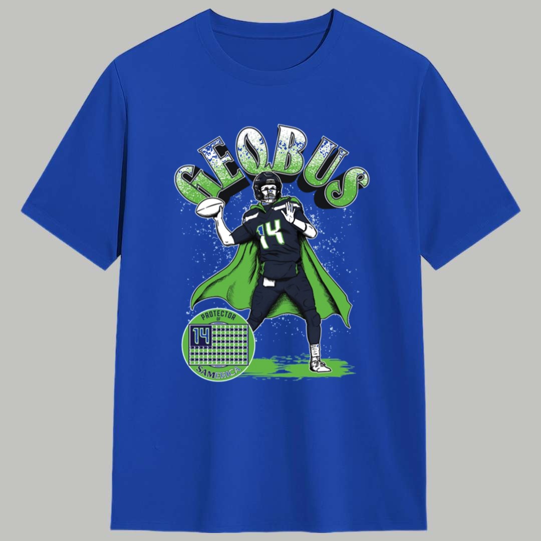 Seattle Seahawks Sam Darnold GEQBUS Shirt 1 Seattle Seahawks Sam Darnold GEQBUS Shirt 1