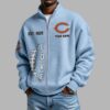Bears EST 1920 Waffle Half Zip Sweatshirt 3