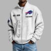 Bills EST 1959 Waffle Half Zip Sweatshirt 2