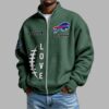 Bills EST 1959 Waffle Half Zip Sweatshirt 3
