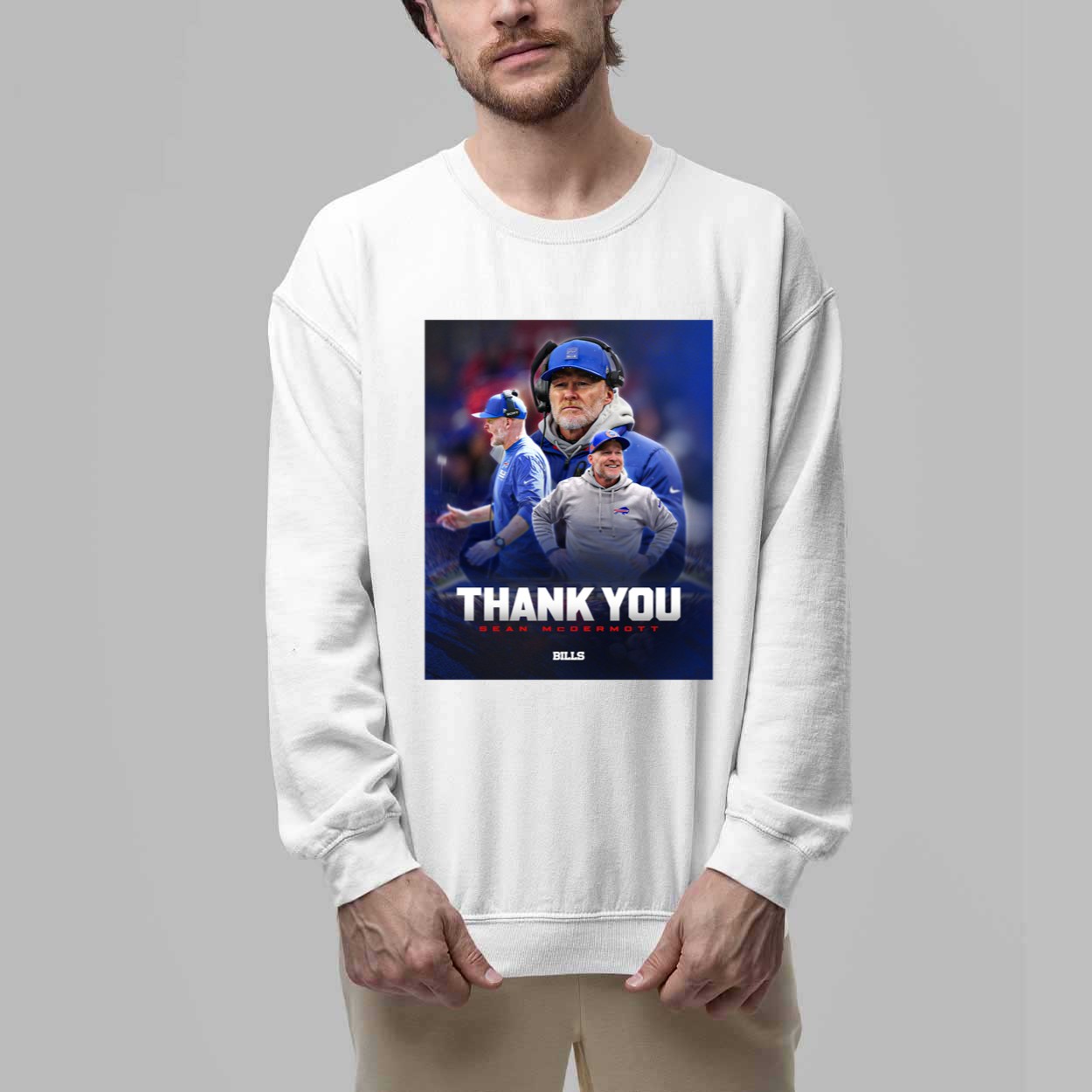 Bills Thank You Coach McDermott Shirt 5 Bills Thank You Coach McDermott Shirt 3