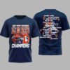 Broncos 2025 AFC West Division Champion 3D Shirt 2