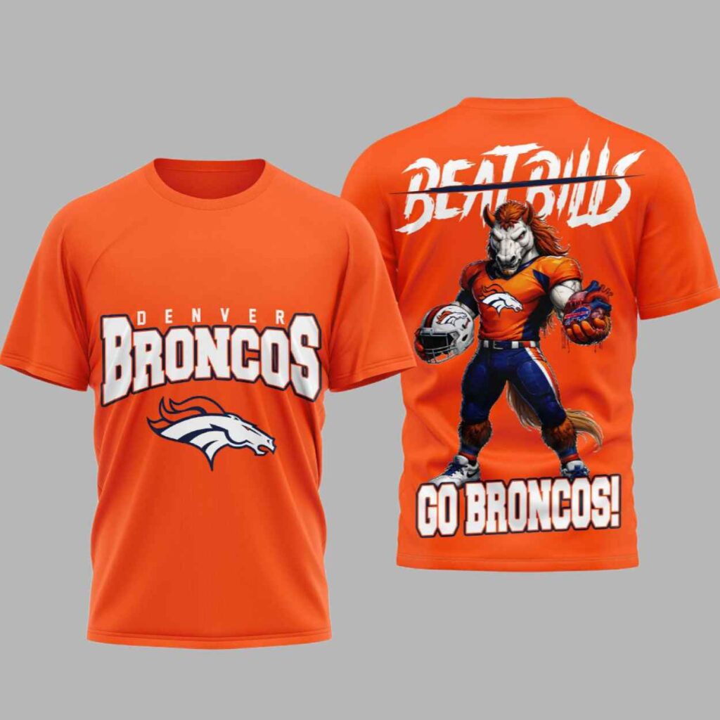 Broncos Beat Bills 3D Shirt 3