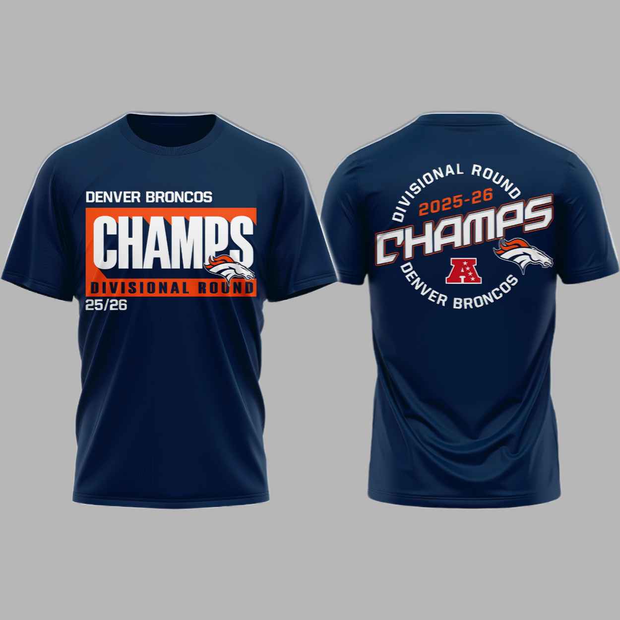 Broncos Champs Division Round 2526 Shirt 1 Broncos Champs Division Round 2526 Shirt 1