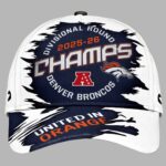 Broncos Divisional Round Champs 2025 26 3D Hat