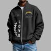 Chargers EST 1959 Waffle Half Zip Sweatshirt 1