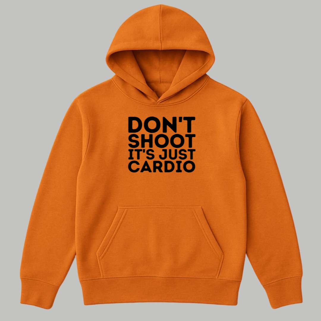 Don't Shoot It's Just Cardio Shirt 3 Don't Shoot It's Just Cardio Shirt 2