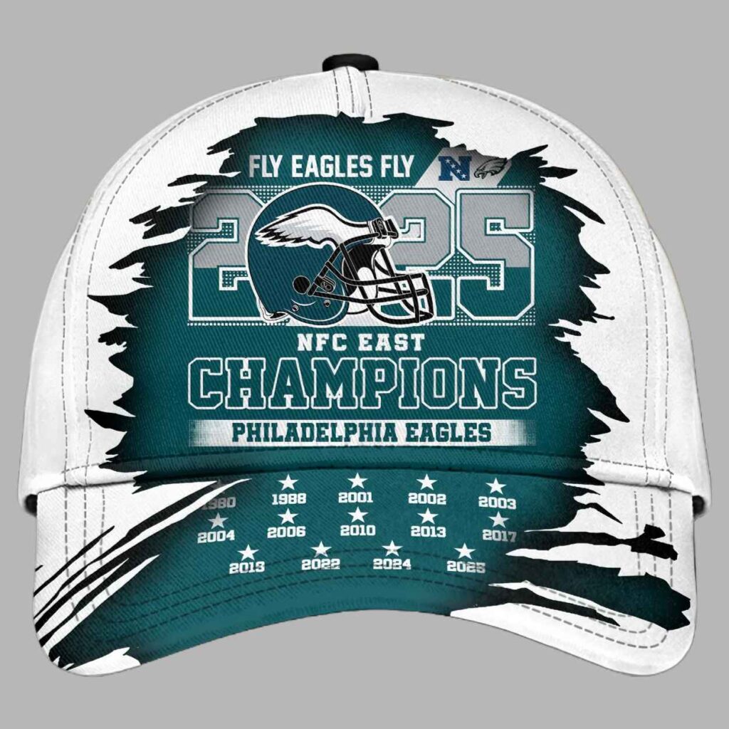 Eagles 2025 NFC East Champions Classic Cap 2