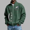 Eagles EST 1933 Waffle Half Zip Sweatshirt 6 Eagles EST 1933 Waffle Half Zip Sweatshirt 1