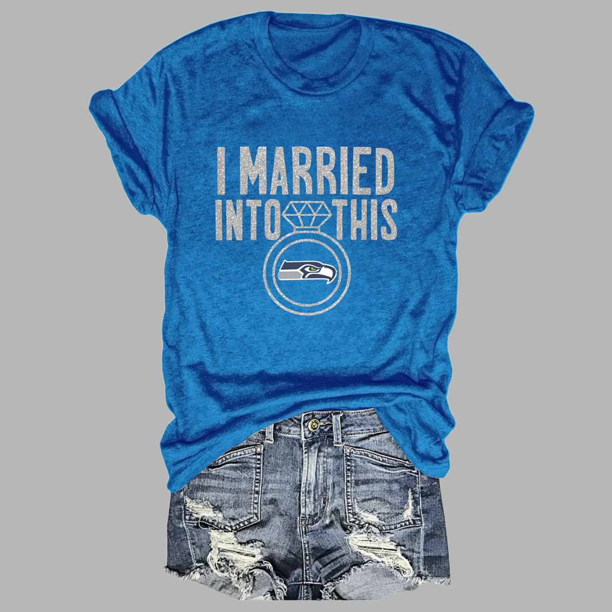 I Married Into This Seahawks Tee 3 I Married Into This Seahawks Tee 3
