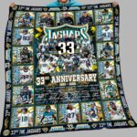 Jaguars 33rd Anniversary 1993-2026 Blanket