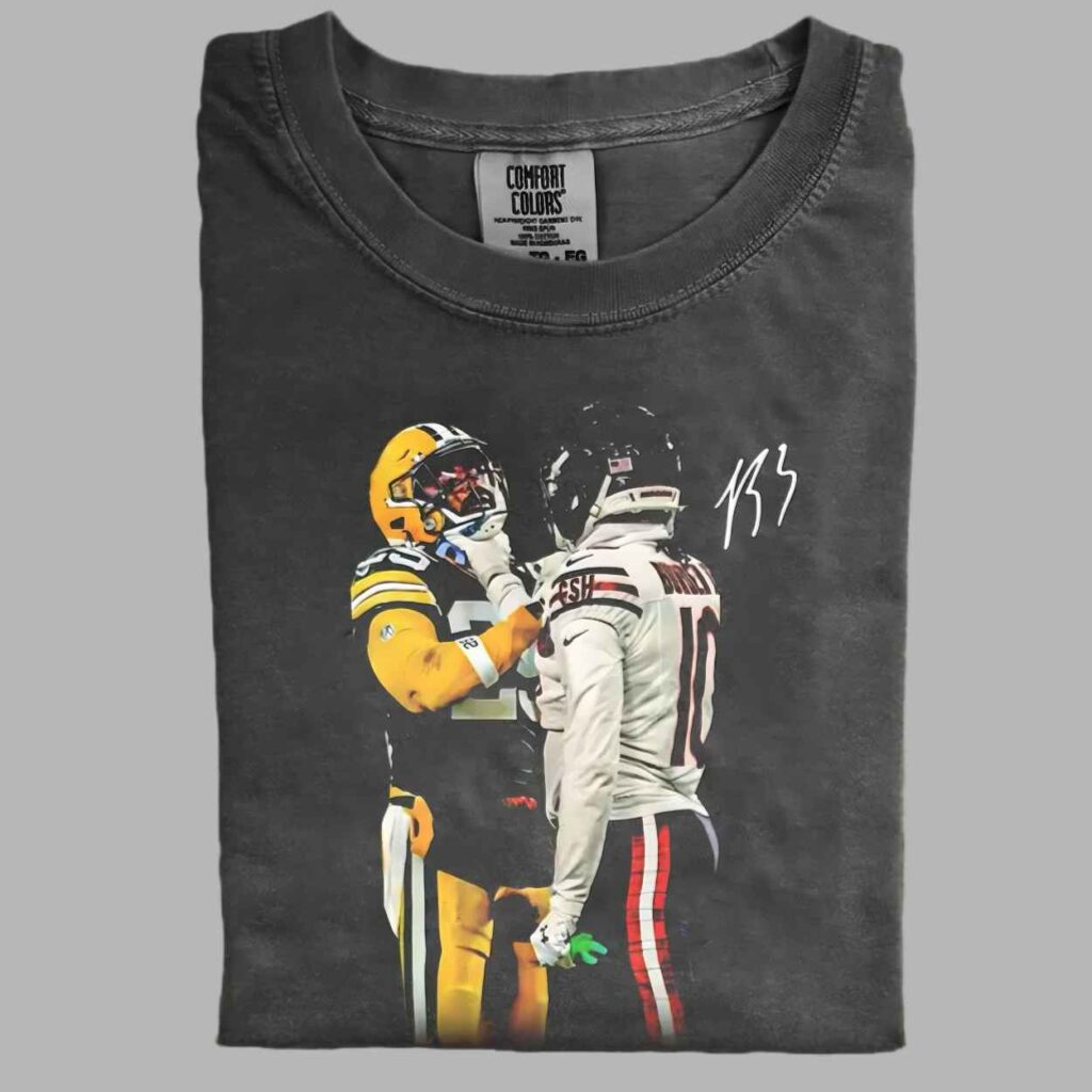 Jaire Alexander DJ Moore Choke Vintage Chicago Football T Shirt 2