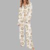 King Cake Silky Satin Pajama Set 2