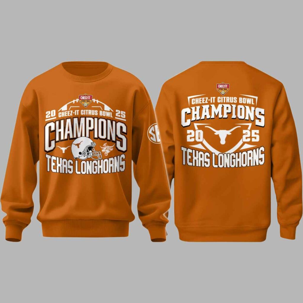 Longhorns 2025 Citrus Bowl Champions Shirt 2