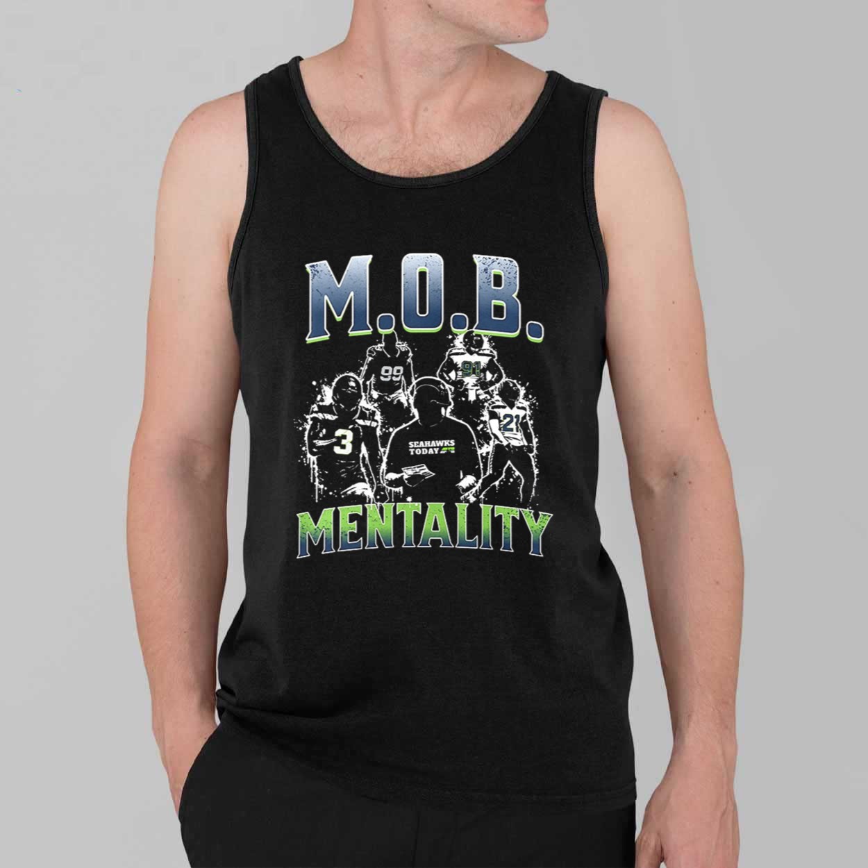 MOB Seattle football T-Shirt 3 MOB Seattle football T Shirt 3