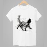 Minimalist Cat Shirt