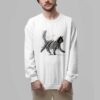Minimalist Cat Shirt 3