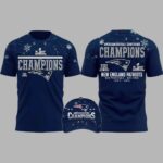 New England Patriots 2025 AFC Conference Champions T-shirt