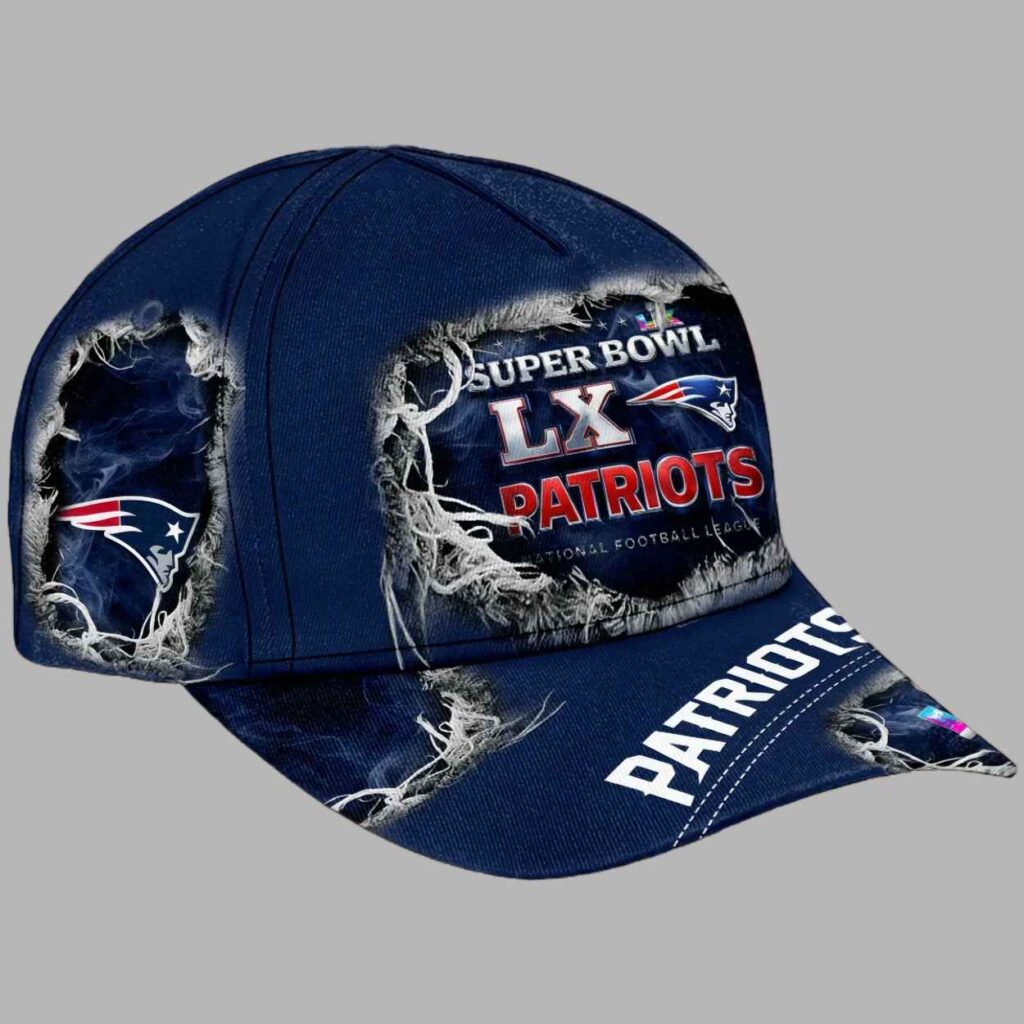 Patriots 2025 AFC Champions SB LX Limited Edition Cap 2