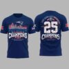 Patriots 2025 AFC Conference Champions T shirt 2