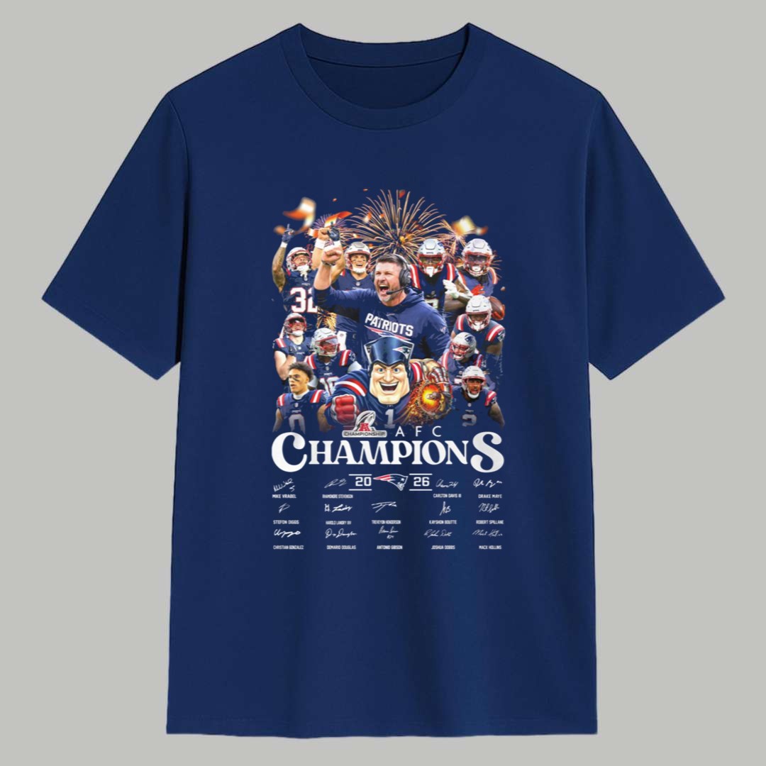Patriots 2026 Champions Shirt 1 Patriots 2026 Champions Shirt 1