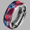 Patriots 2026 SB Silver Tungsten Ring 2