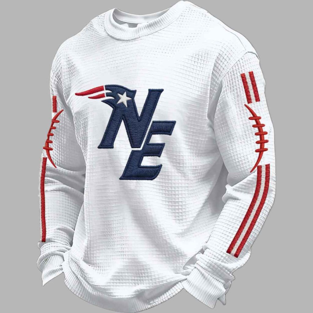 Patriots NE Waffle Sweatshirt 1