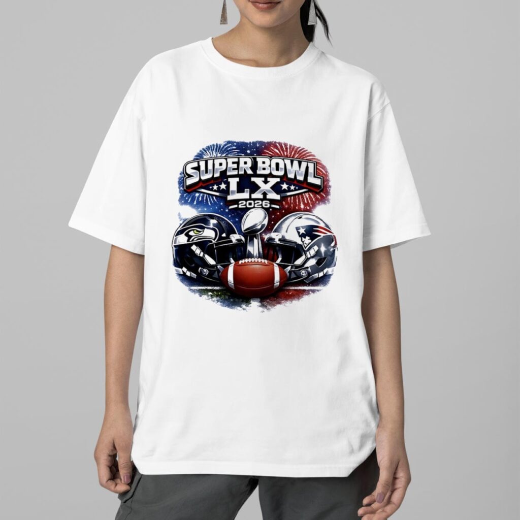 Patriots vs Seahawks SB LX 2026 Shirt 2