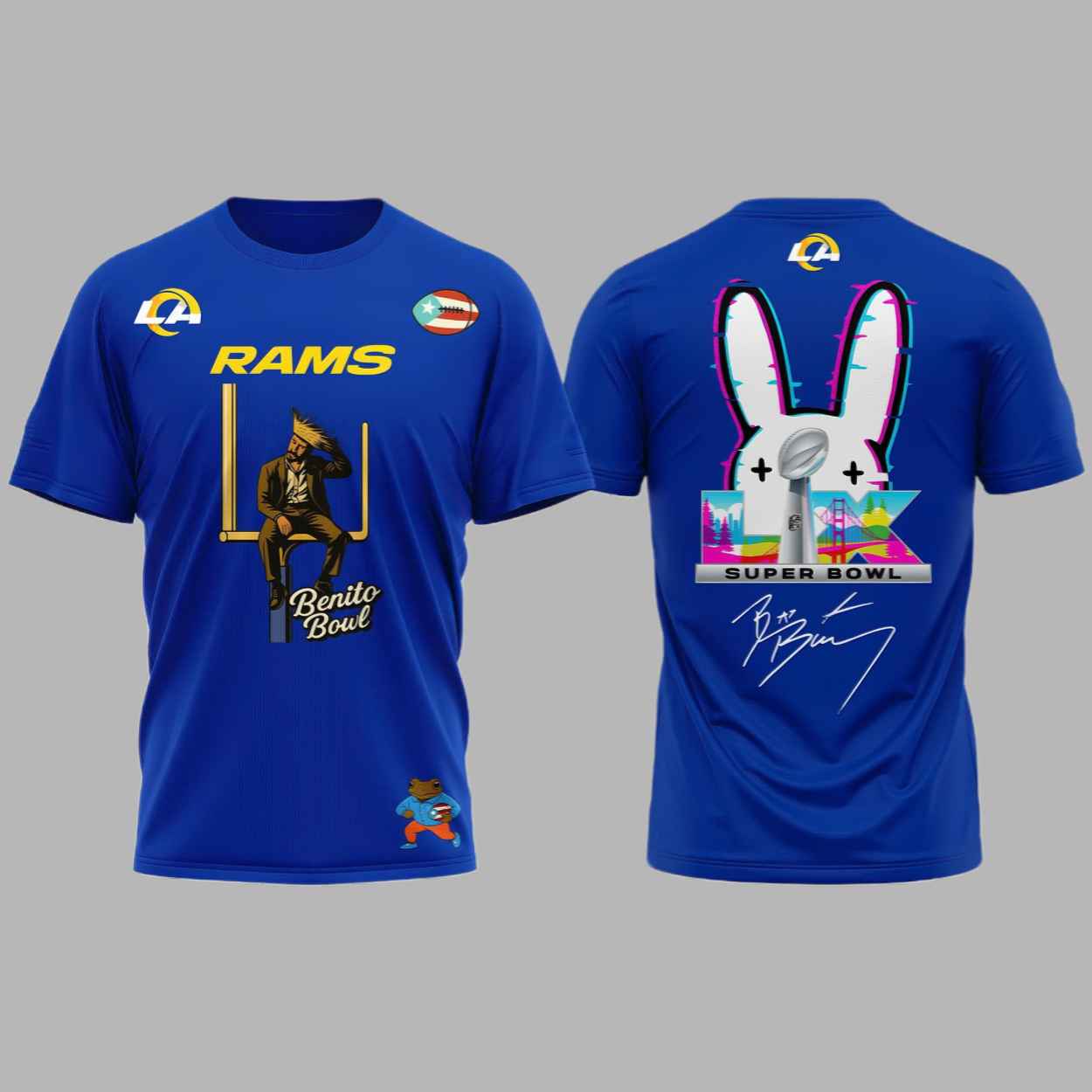 Rams x Bad Bunny SB LX Hoodie 1 Rams x Bad Bunny SB LX Hoodie 1