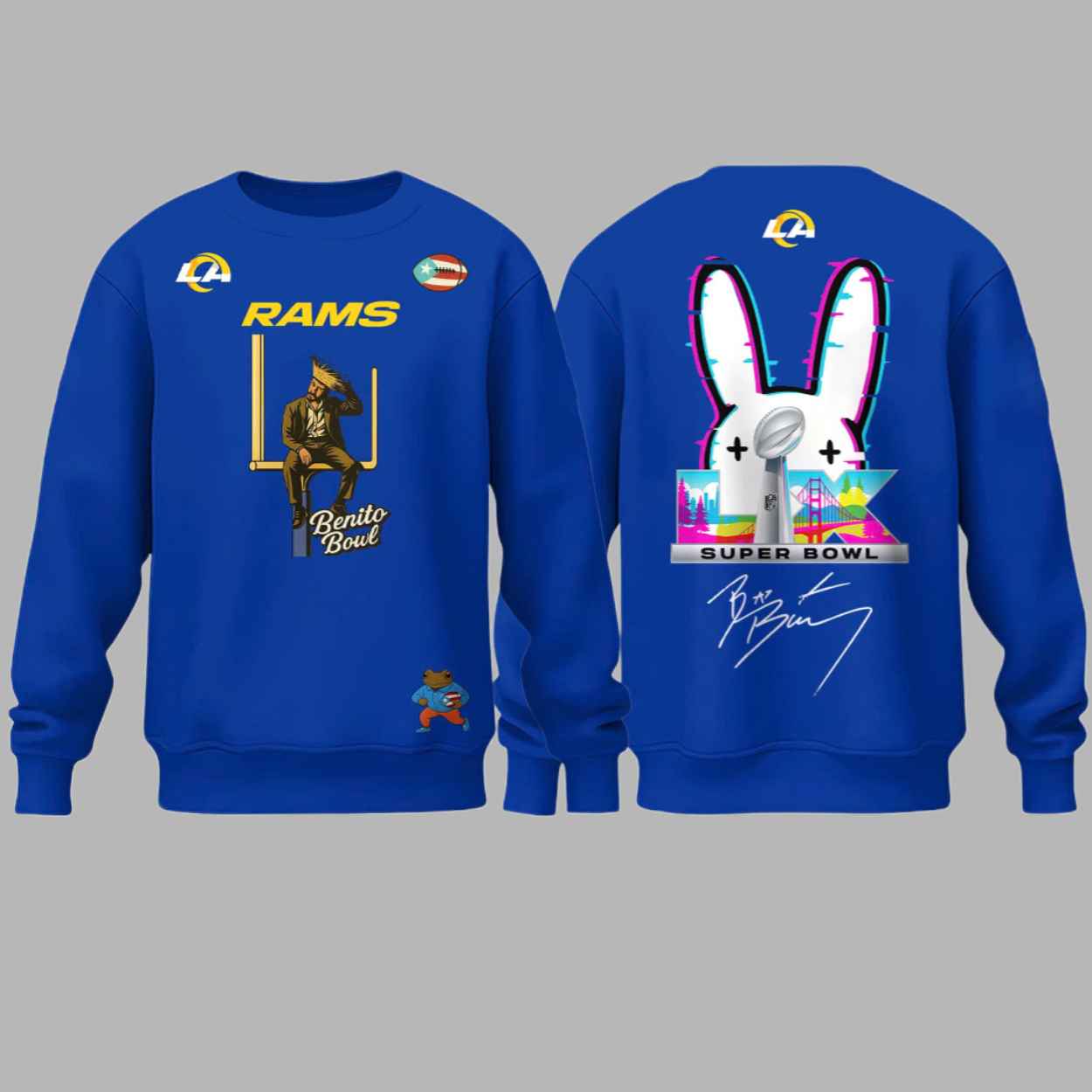 Rams x Bad Bunny SB LX Hoodie 2 Rams x Bad Bunny SB LX Hoodie 2