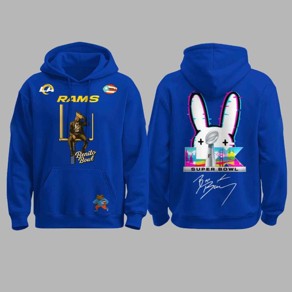 Rams x Bad Bunny SB LX Hoodie 3 Rams x Bad Bunny SB LX Hoodie 3