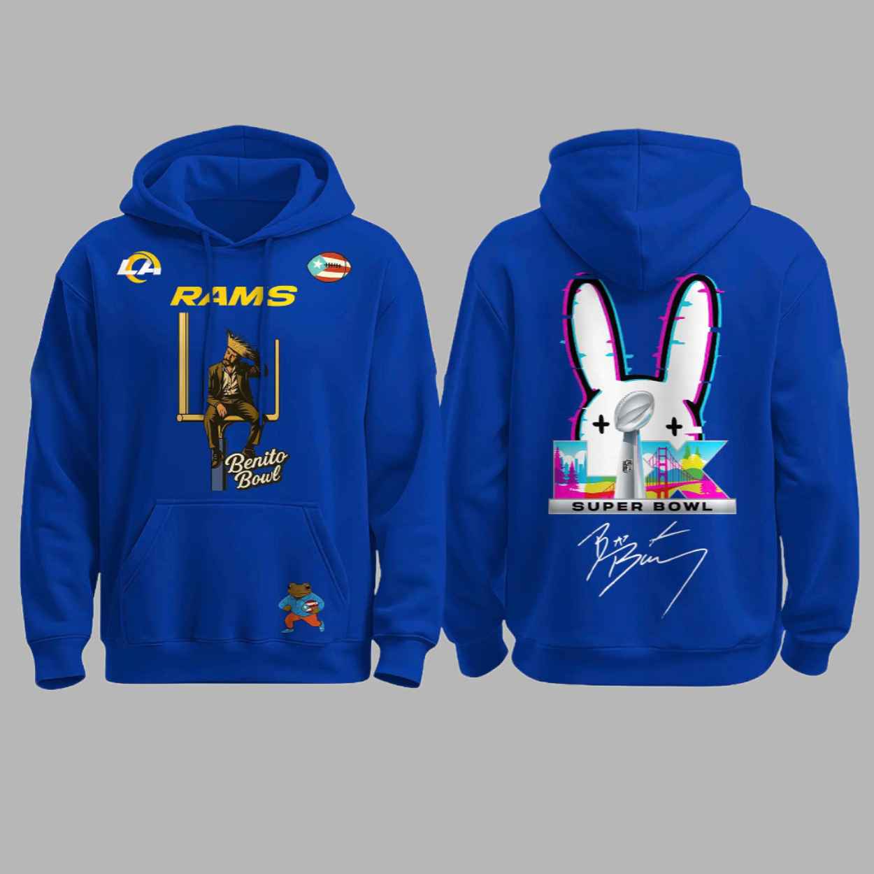 Rams x Bad Bunny SB LX Hoodie 3 Rams x Bad Bunny SB LX Hoodie 3