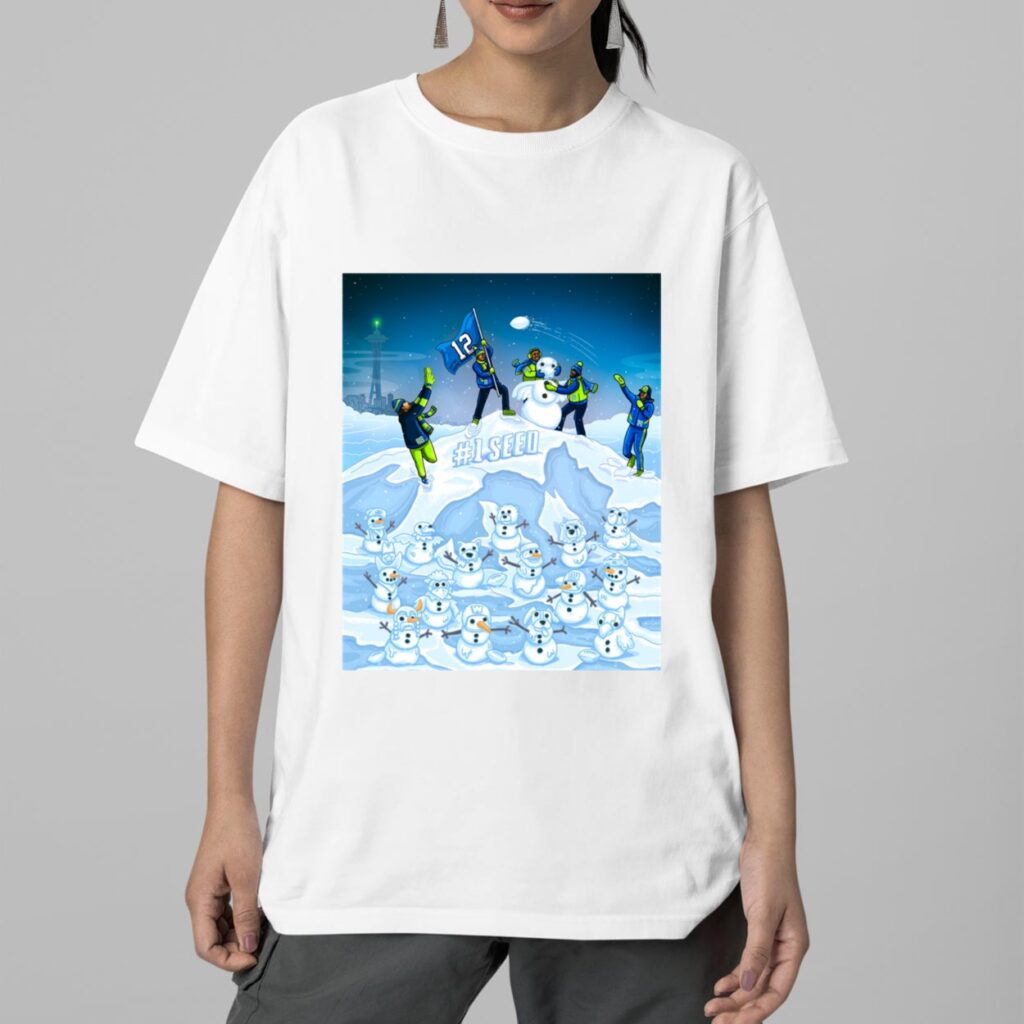 Seahawks 1 SEED Still On Top Shirt 2