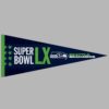 Seahawks 2026 SB LX Bound Pennant Flag 2